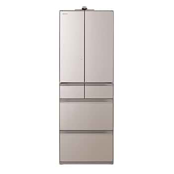 か*げ様 【AC】美品・ 冷蔵庫 540L ドア 6ドア 日立 R-HWC54T 540L 6ドア冷蔵庫（クリスタルミラー） | 日立 | R-HXC54X-X